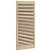 vidaXL Cabinet Door 2 pcs Natural 110 x 49.5 x 2.1 cm Solid pine wood