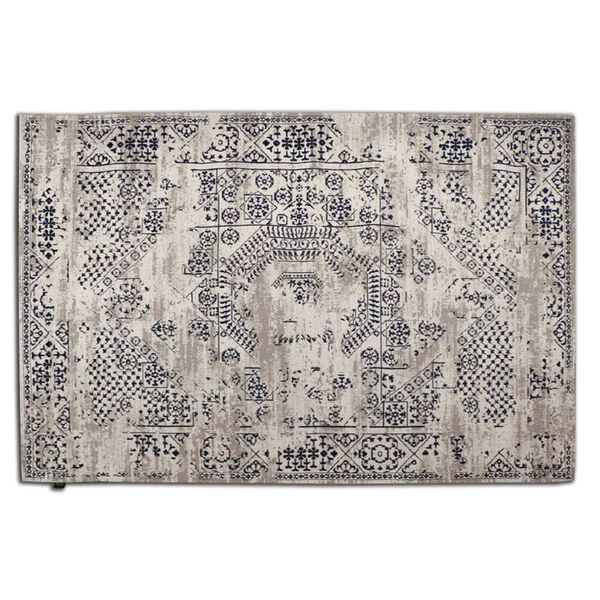 Dutch Lifestyle Rug Durban Jahrg 300x200 cm Grey and Blue