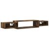 vidaXL Wall-mounted TV Cabinet Wall-Mounted Smoked Oak