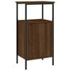 vidaXL Bedside Cabinet Brown Oak 41x31x80 cm Engineered Wood