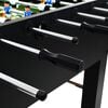 vidaXL Football Table Steel 60 kg 140x74.5x87.5 cm Black