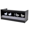 Magnetic Knockdown Pellet Catcher 4+1 Targets Duck Design