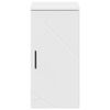 vidaXL Bathroom Cabinet Wall-mounted with Door White 30 x 31.5 x 61 cm