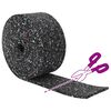 vidaXL Rubber Roller Black Rubber
