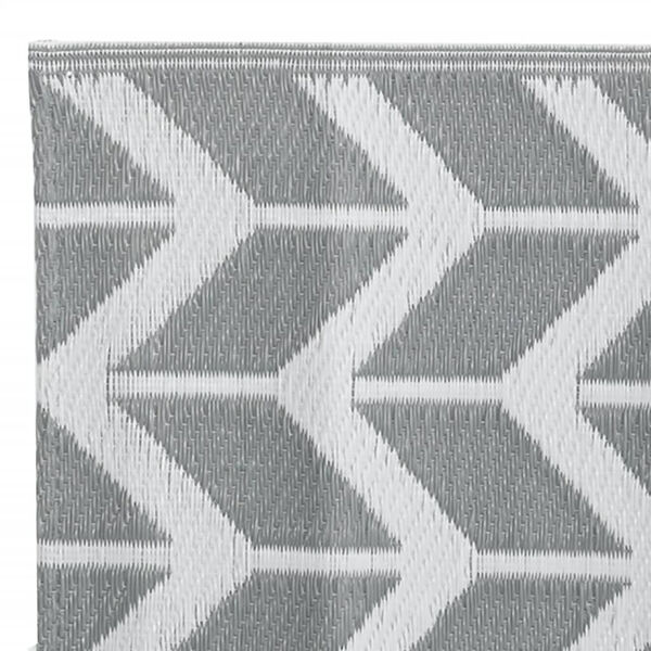 vidaXL Outdoor Carpet ARAKIL Grey 160x230 cm PP