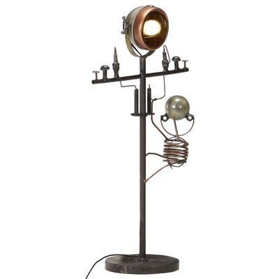 vidaXL Stand Lamp with Repairman Design Iron