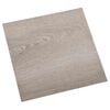 vidaXL Self-adhesive Flooring Planks 30.5 x 30.5 cm 20 pcs PVC Taupe