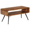 vidaXL Coffee Table Solid Acacia Wood 95x40x45 cm