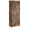 vidaXL Cabinet Set 2 pcs Smoked Oak Engineered Wood