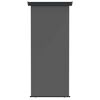 vidaXL Balcony Side Awning 100% polyester iron steel
