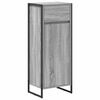 vidaXL Bathroom Furniture Set with Drawer Grey Sonoma Engineered Wood