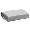 vidaXL Tarpaulin 650g / m&sup2; Grey 1 x 2.5 m Canvas with PVC Coating