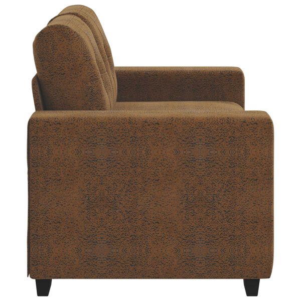 vidaXL Sofa Brown 160 x 80 x 82 cm Fabric
