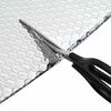 vidaXL Radiator Heat Reflector Silver 30 x 1 m Polyethylene