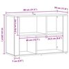 vidaXL Sideboard Old Wood 80 x 30 x 53 cm Engineered Wood