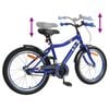 vidaXL Kids Bike 20'' for 6-11 Years Old Dark Blue