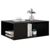 vidaXL Coffee Table Black 90x67x33 cm Engineered Wood