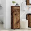 vidaXL Bathroom Cabinet Old Wood 30.5 x 30 x 101 cm Engineered Wood
