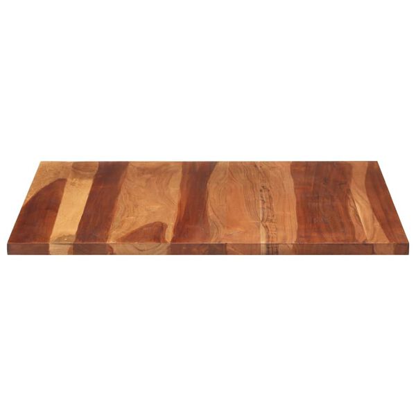 vidaXL Table Top Solid Wood Acacia 25-27 mm 80x80 cm