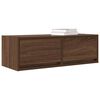 vidaXL TV Cabinet Brown Oak 80x31x25.5 cm Engineered Wood