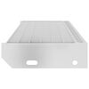 vidaXL Grate Step 80x24x7 cm Galvanised Steel