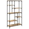 vidaXL Bookshelf Artisan Oak 99 x 35.5 x 176 cm Engineered Wood