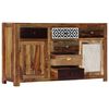 vidaXL Sideboard 140x40x80 cm Solid Acacia Wood