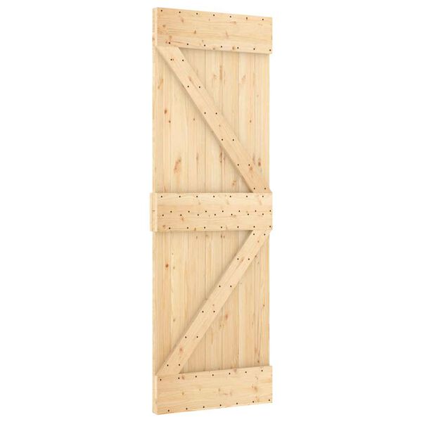 vidaXL Door NARVIK 70x210 cm Solid Wood Pine