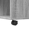vidaXL Coffee Table Grey Sonoma 80x80x40 cm Engineered Wood
