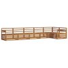 vidaXL Outdoor Sofa Set 6 pcs Natural