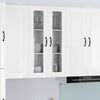vidaXL Kitchen Wall Cabinet High Gloss White 60 x 31 x 100 cm