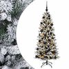 vidaXL Artificial Christmas Tree with Bauble 150 cm 150 LEDs