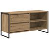 vidaXL TV Cabinet Artisian Oak 100 x 36 x 49.5 cm Engineered Wood