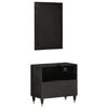 vidaXL 2 Piece Bathroom Furniture Set Solid Wood Mango