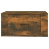 vidaXL Wall-mounted Bedside Cabinets 2 pcs Smoked Oak 50x36x25 cm