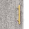 vidaXL Highboard Grey Sonoma 69.5x34x180 cm Engineered Wood