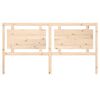 vidaXL Bed Headboard 185.5x4x100 cm Solid Pine Wood