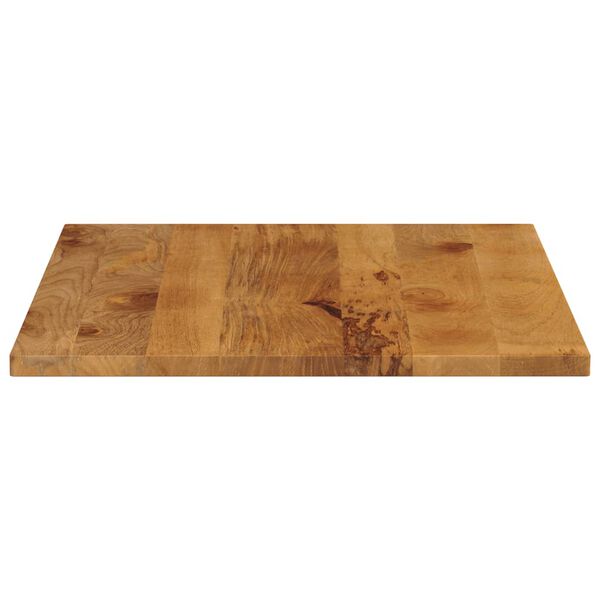 vidaXL Table Top 90x80x2.5 cm Rectangular Solid Wood Mango
