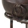 vidaXL Rustic Fire Pit &Oslash; 40 cm Iron