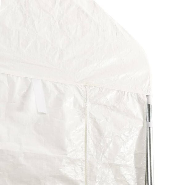 vidaXL Gazebo with Roof White 5.88x2.23x3.75 m Polyethylene