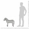 vidaXL Standing Plush Toy Donkey Grey XXL