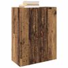 vidaXL Wall-Mounted Cabinet 2 pcs Old Wood 69.5 x 34 x 90 cm