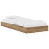 vidaXL Floor Bed Frame Artisan Oak 80 x 200 cm Engineered Wood