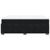 vidaXL Box Spring Bed with Mattress Black 140x200 cm Velvet