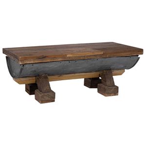 vidaXL Coffee Table Natural 90 x 50 x 35 cm Wood