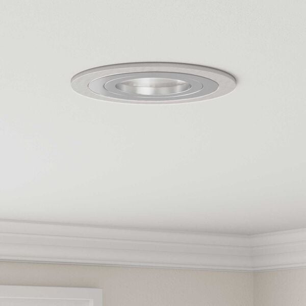 vidaXL Spotlight Silver 9 x 9 x 2 cm Aluminium