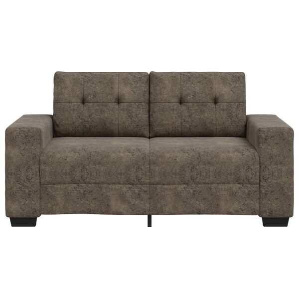 vidaXL Sofa Dark Grey 160 x 80 x 82 cm Fabric