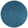 vidaXL Rug OVIEDO Short Pile Turquoise &Oslash; 80 cm