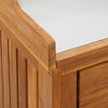vidaXL Garden Cabinet Brown 78 x 36.5 x 78cm Solid Acacia Wood