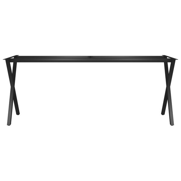 vidaXL Dining Table Leg X-Frame 200x80x72 cm